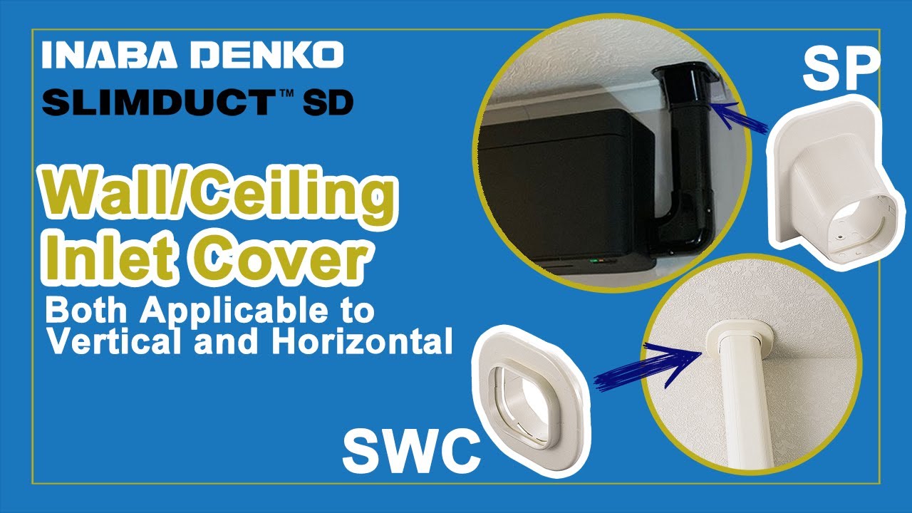 Wall/Ceiling Inlet "SP" and "SWC" series ENABA DENKO