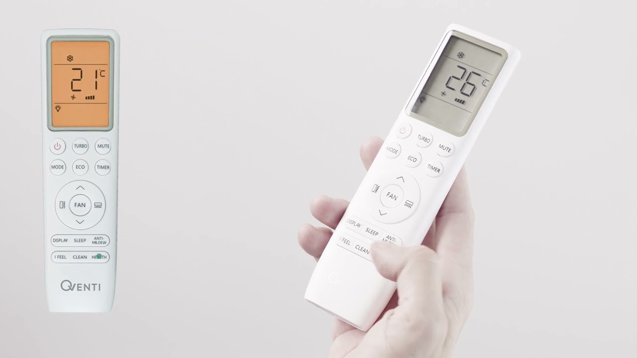 Uitleg Qventi MATADOR & HECO Airconditioner Afstandsbediening | Compatibel met alle Qventi Modellen