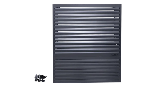 Qventi - airco omkasting antraciet - Extra Large (125 x 150 x 75 cm) - Afbeelding 3
