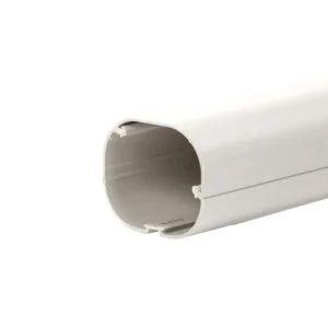 Inoac CD140-W leidinggoot 2m (138x78mm) (wit)