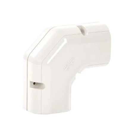 Inoac NE100-W platte lange bocht 90° (wit)