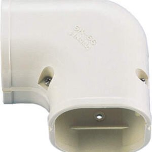 Inaba Denko SK-77-I platte lange bocht 90° - Ivoor