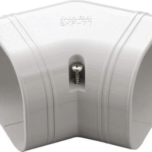 Inaba Denko SKF-77-W platte bocht 45° - Wit