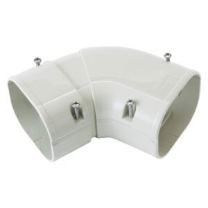 Inaba Denko SKS-100-I verstelbare platte bocht 45-90° - Ivoor