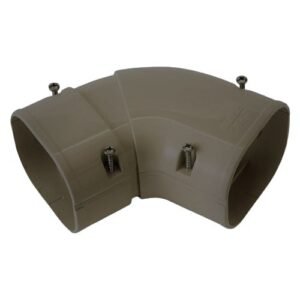 Inaba Denko SKS-77-B verstelbare platte bocht 45-90° - Bruin