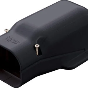 Inaba Denko SW-140-K muur afdekkap - Zwart